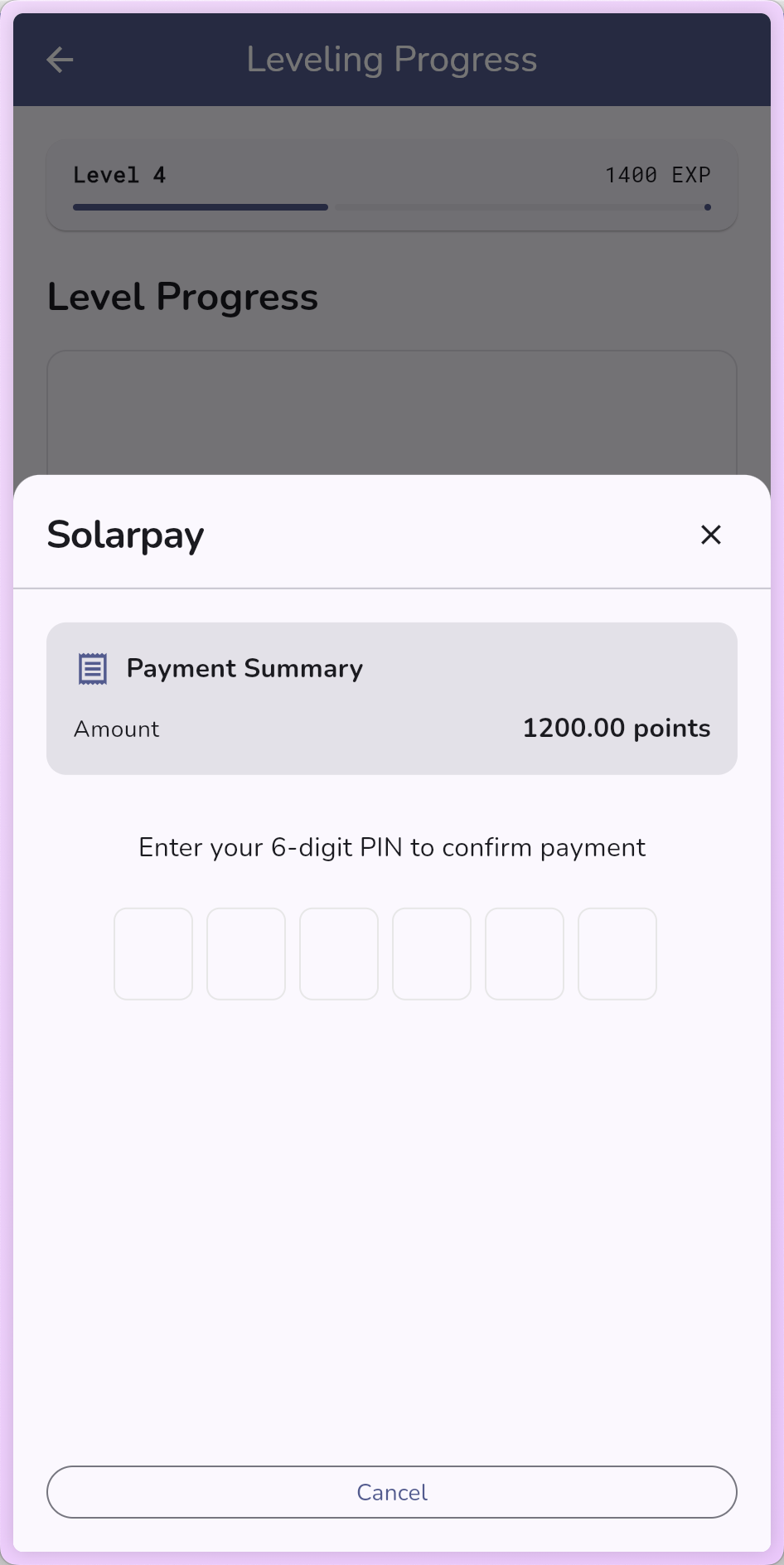 Solarpay Example